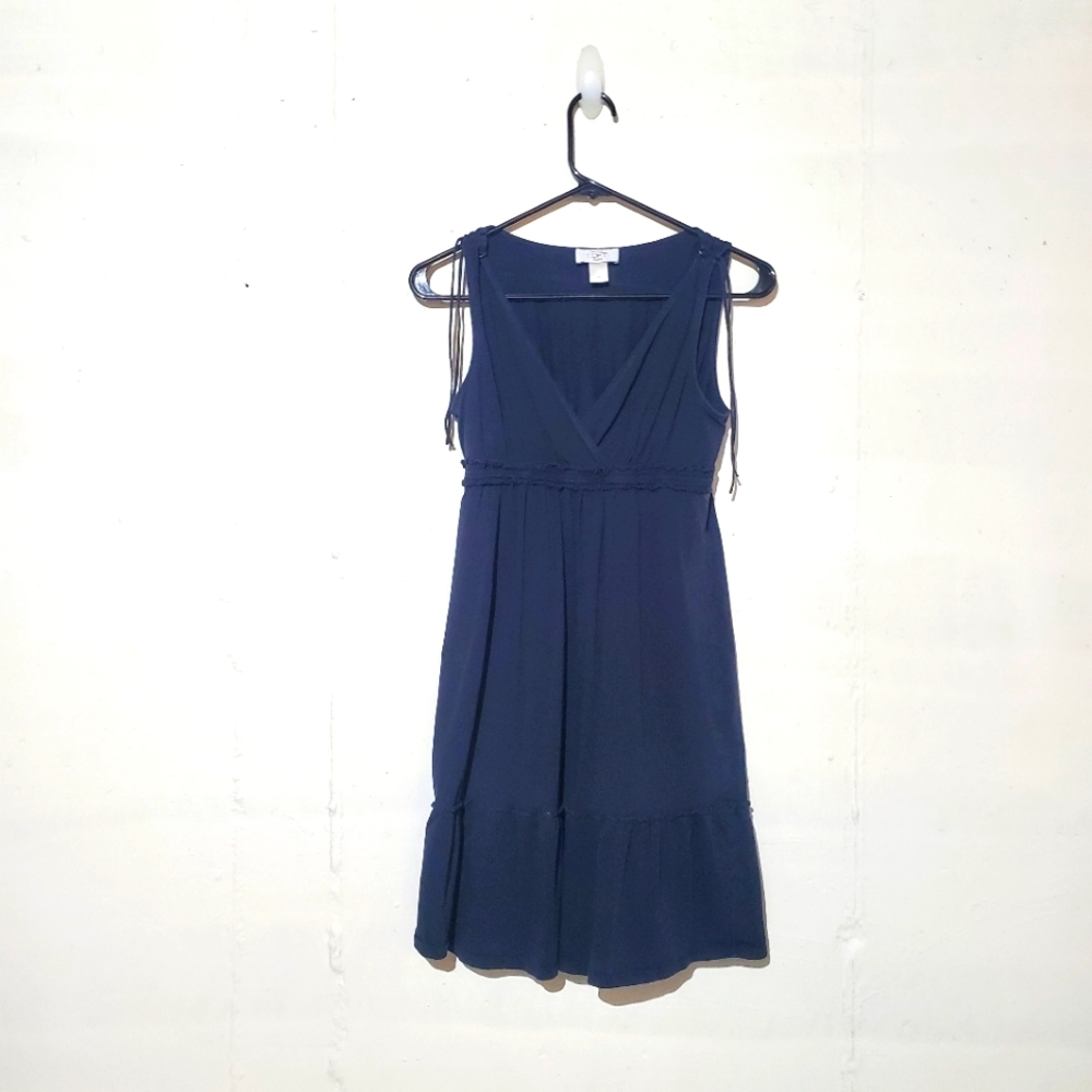 Ann Taylor, Loft Petites, Womens Size SP Blue Dress